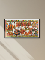 Shop The Procession, Phad Painting by Kalyan Joshi