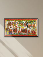 Shop The Procession, Phad Painting by Kalyan Joshi