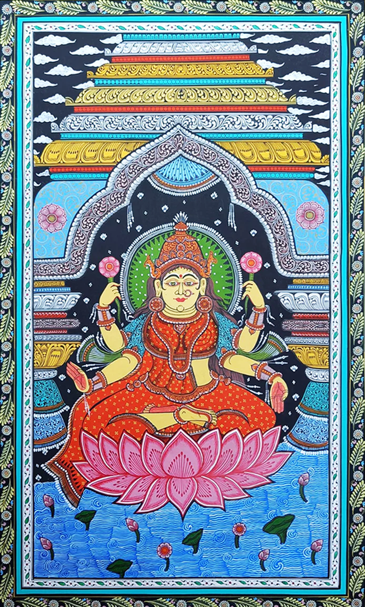 Buy The Radiance of Lakshmi: Purusottam Swain's Pattachitra