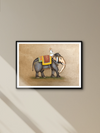 Shop The Royal Elephant in Miniature Painting by Mohan Prajapati