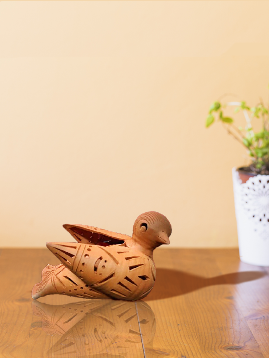 Shop The Sparrow in Terracotta art by Dolon Kundu