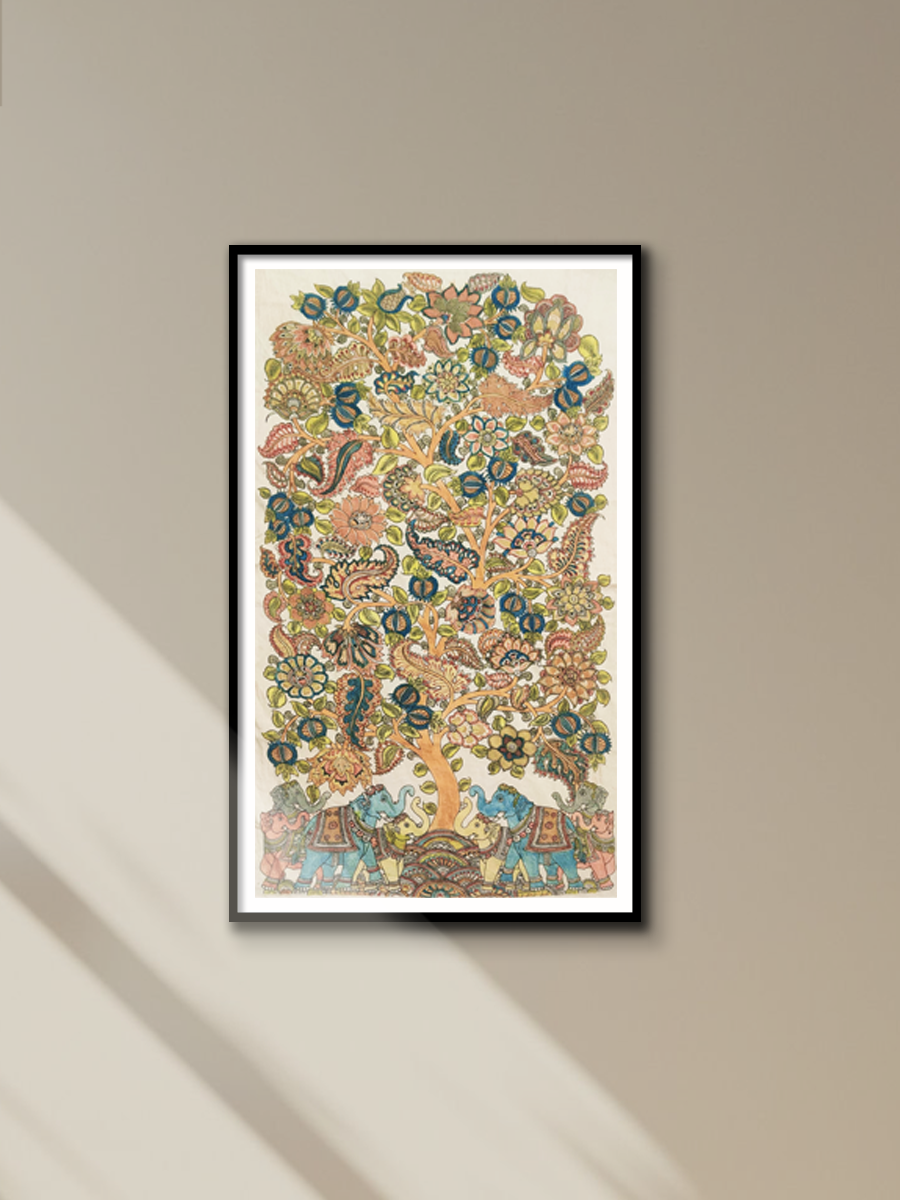 Buy The Tree of Life in Kalamkari by Harinath N