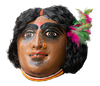 The Tribal Community: Chhau Mask by Dharmendra Sutradhar