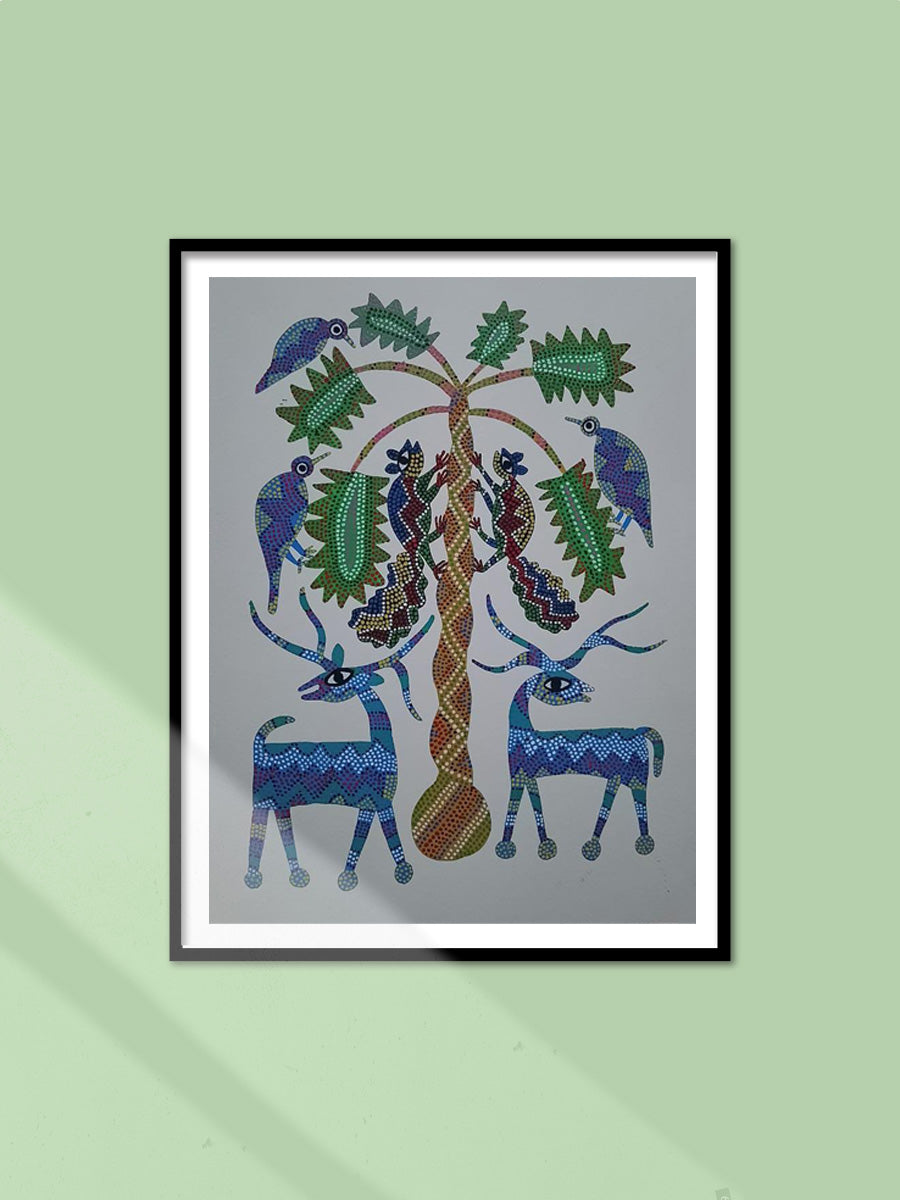 Shop The tree of life Bhil art by Shersingh Bhabor