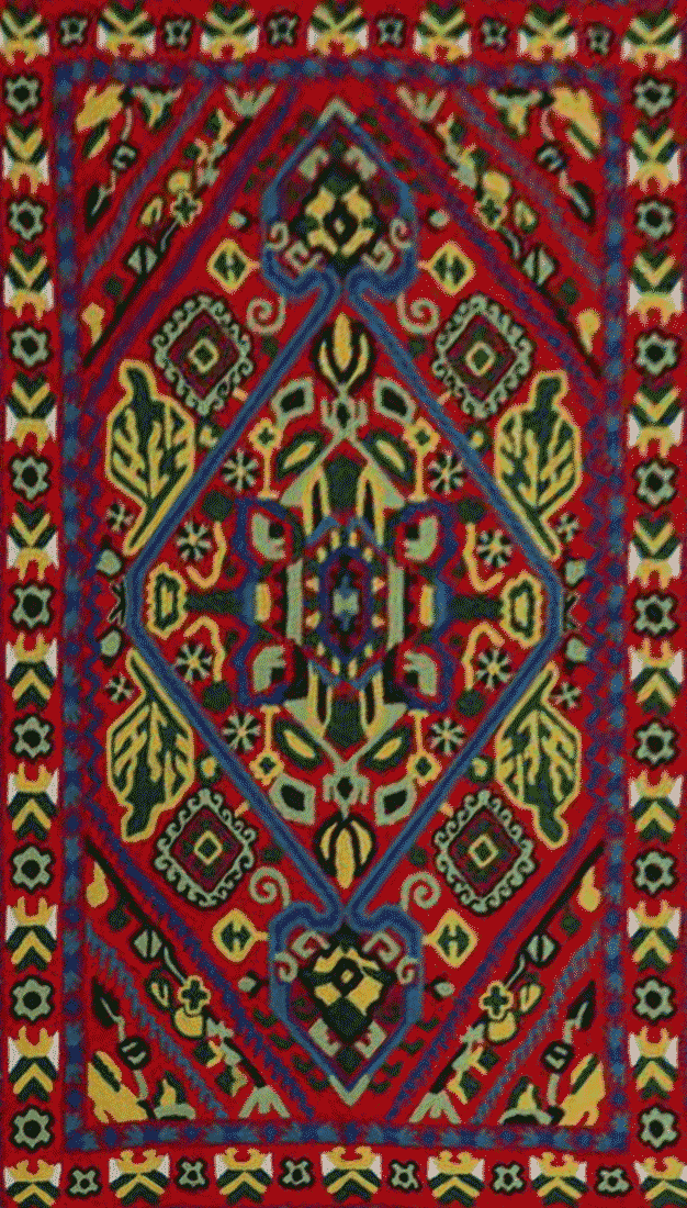 Buy Threads of Heritage in Crewel Embroidery by Jahangir Ahmed Bhat