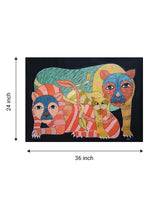 Tiger Family in Gond for sale