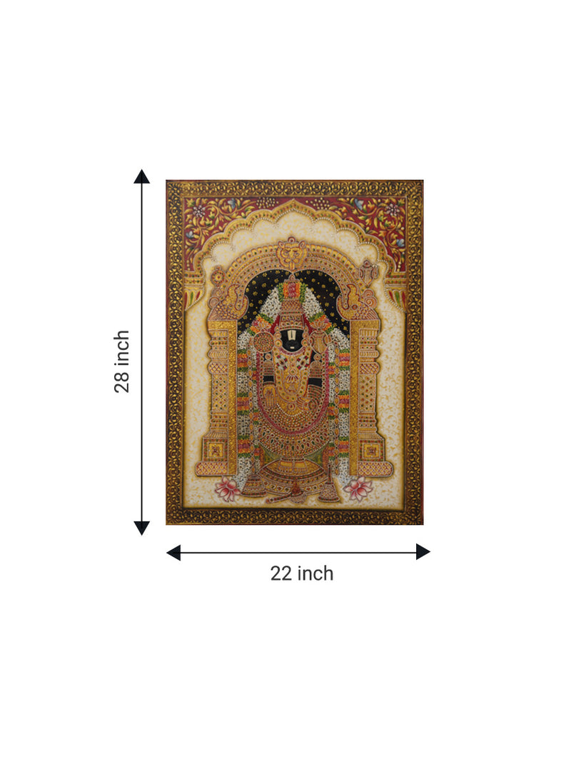 Tirupati Balaji in Usta Miniature for sale