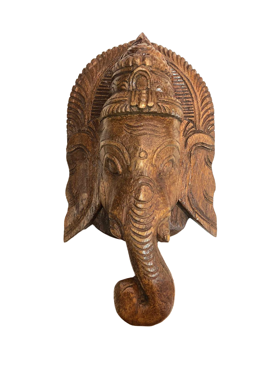 Lord Ganesh Wood Carving for Sale