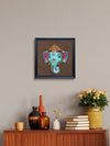 Discover the Paper Mache Colorful Face of Ganesha - Shop today!