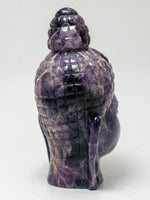 The Ethereal Amethyst Buddha's Divine Aura 