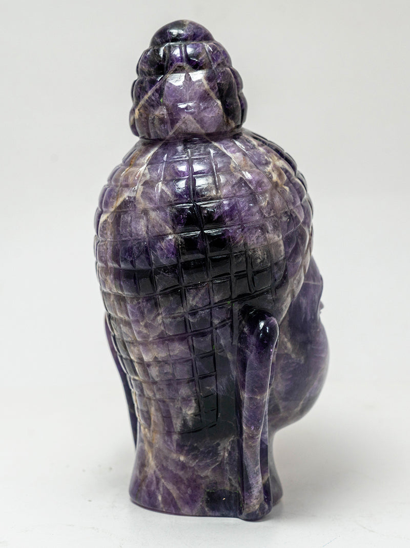 The Ethereal Amethyst Buddha's Divine Aura 