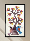 Shop Tree and 2 Birds In Gond by Kailash Pradhan