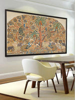 Tree of Life : Kalamkari painting by Harinath.N-Paintings by Master Artists