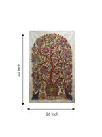 Tree of Life: Jungle Kalamkari Painting by Harinath.N