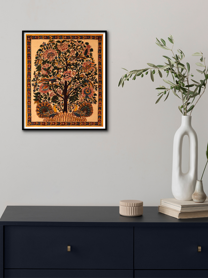 Tree of Life Kalamkari Painting by Siva Reddy