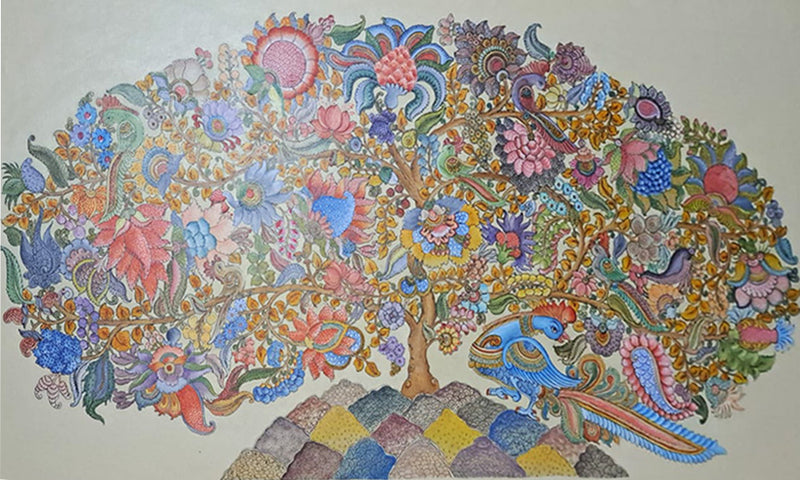 Buy Tree of Life: Kalamkari by Sudheer