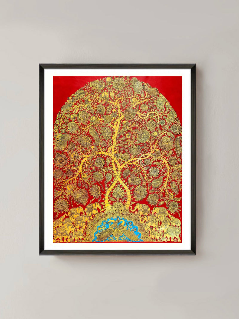 Tree of Life: Kalamkari painting by Harinath.N for sale