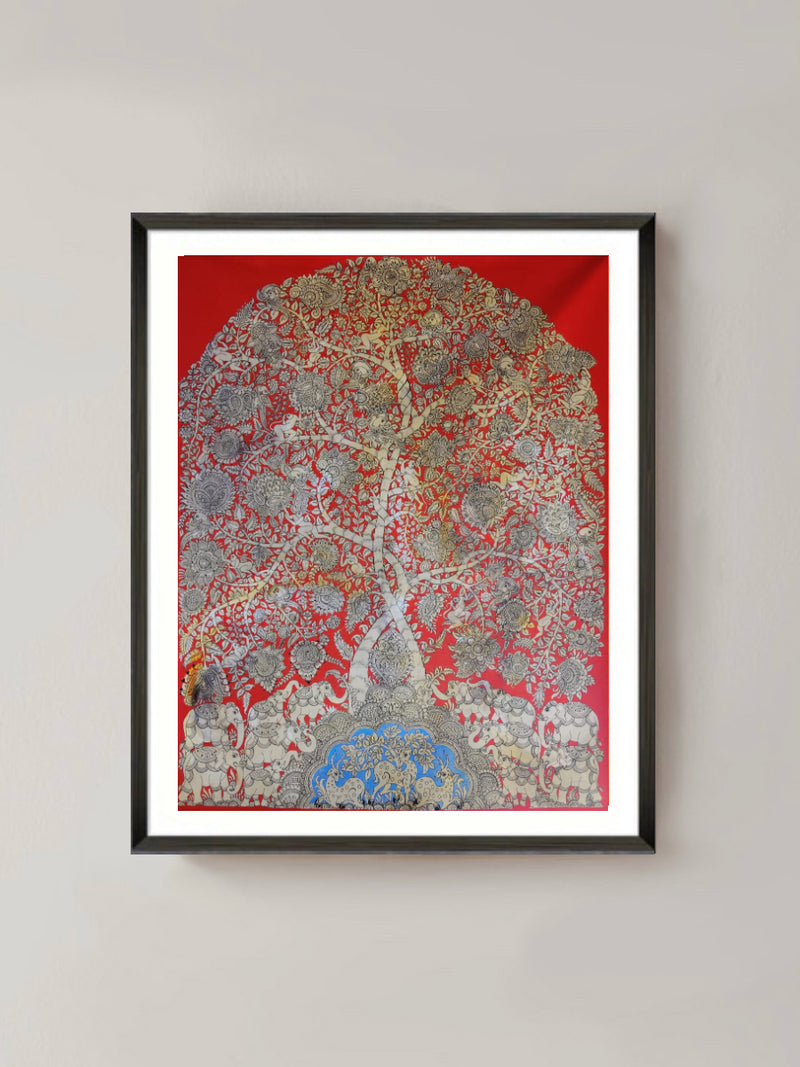 Tree of Life: Kalamkari painting by Harinath.N for sale