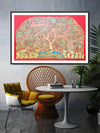 Buy Tree of Life: Kalamkari painting by Harinath.N online