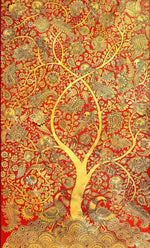 Tree of Life: Kalamkari painting by Harinath.N