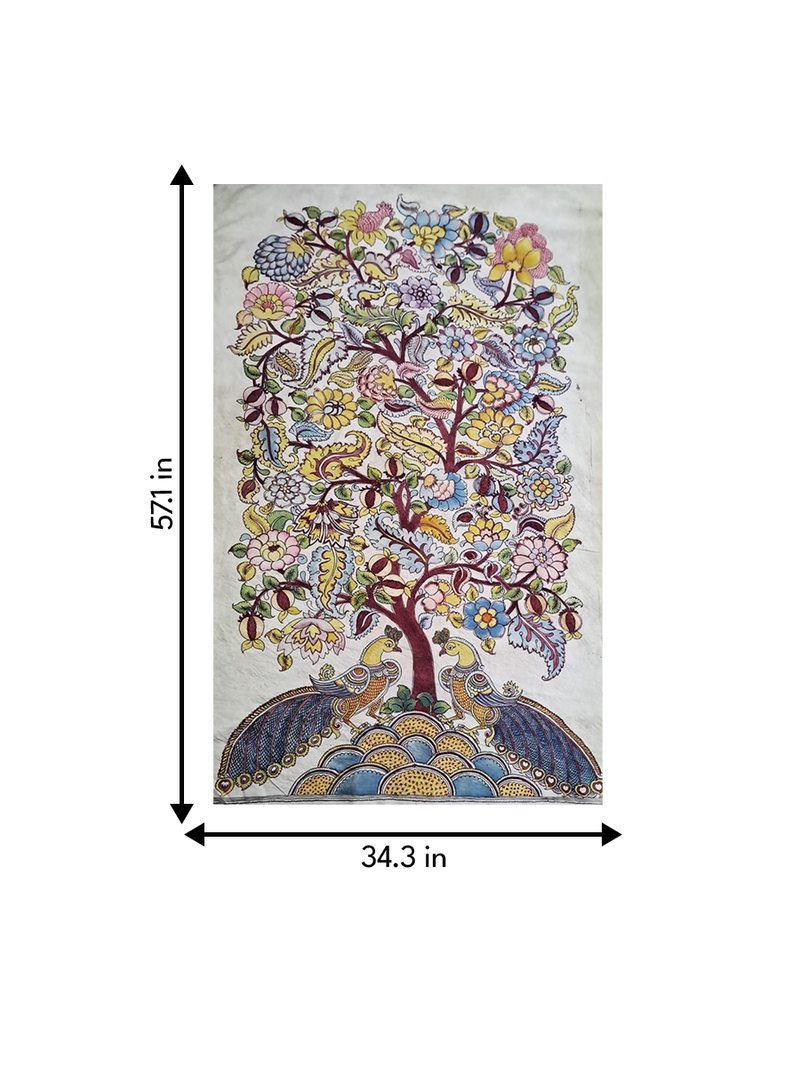 Tree of Life: Kalamkari painting by Sudheer