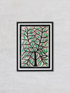 Tree of Life, Madhubani Painting by Ambika Devi