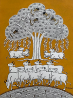 Shop Tree of Life, Phad Painting by Kalyan Joshi