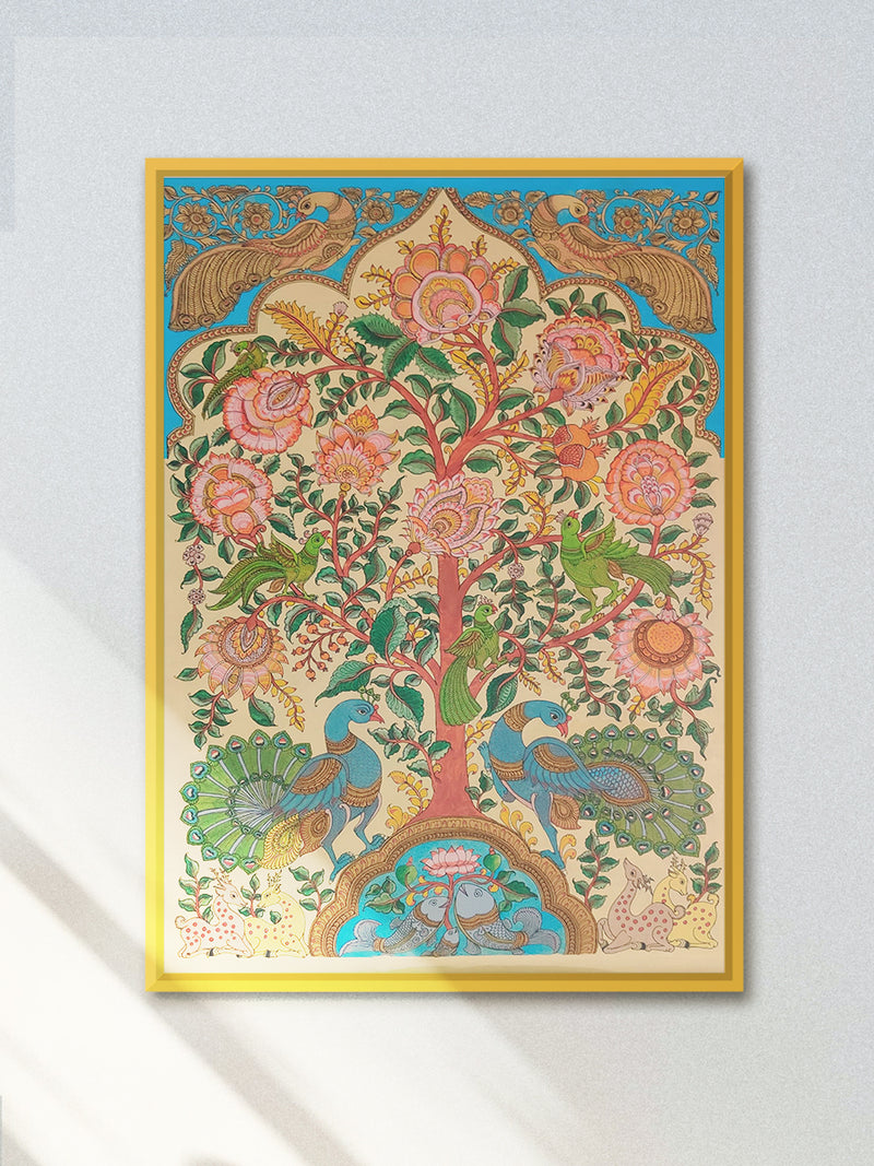 Shop Tree of Life in Kalamkari by Harinath N