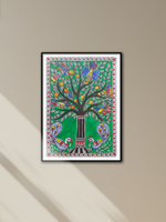 Shop Tree of abundance:Madhubani painting by Priti Karn