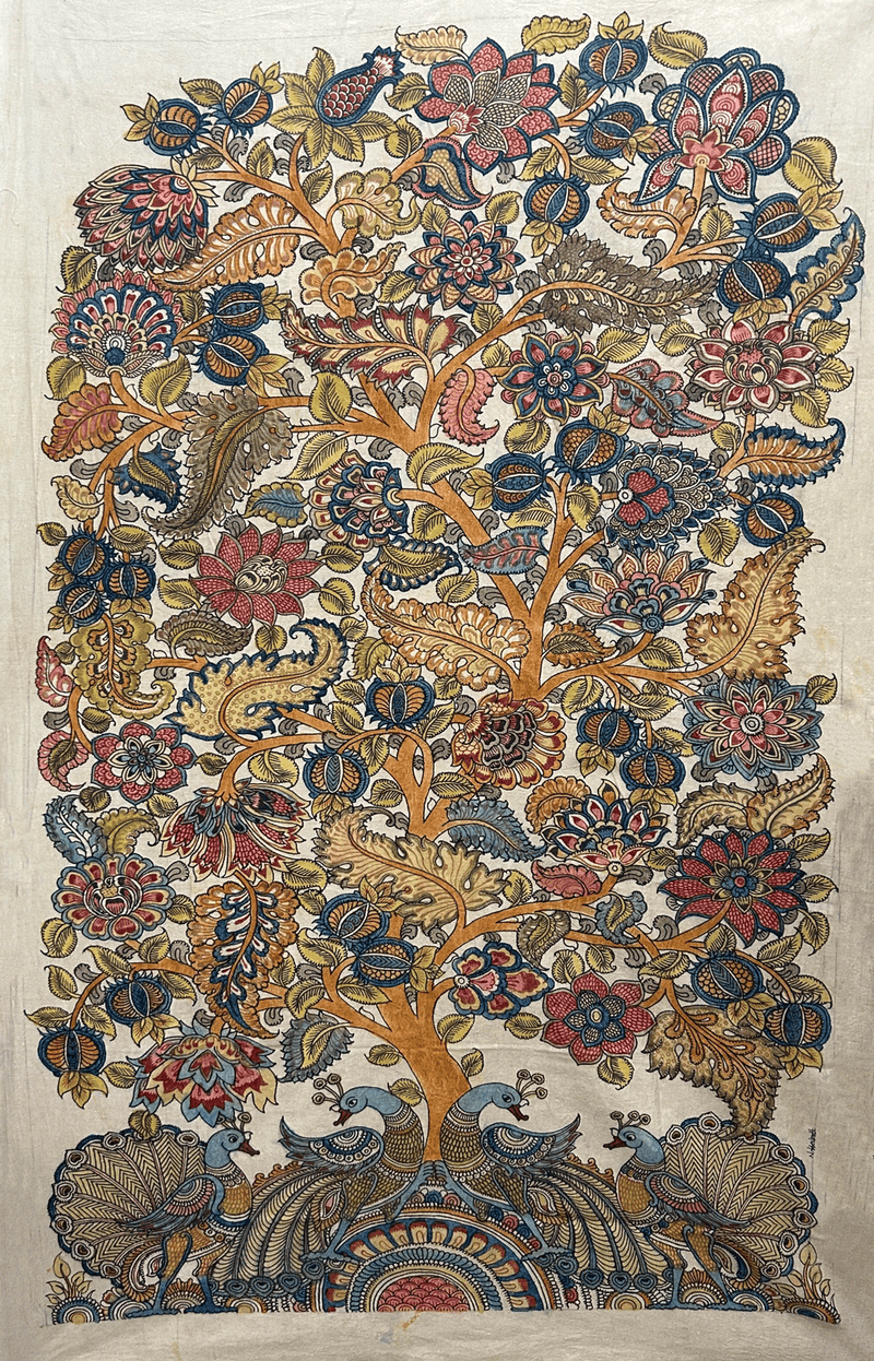 buy Tree of life: Kalamkari Painting by Harinath.N