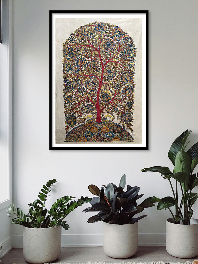 Tree of life: Kalamkari Painting by Harinath.N