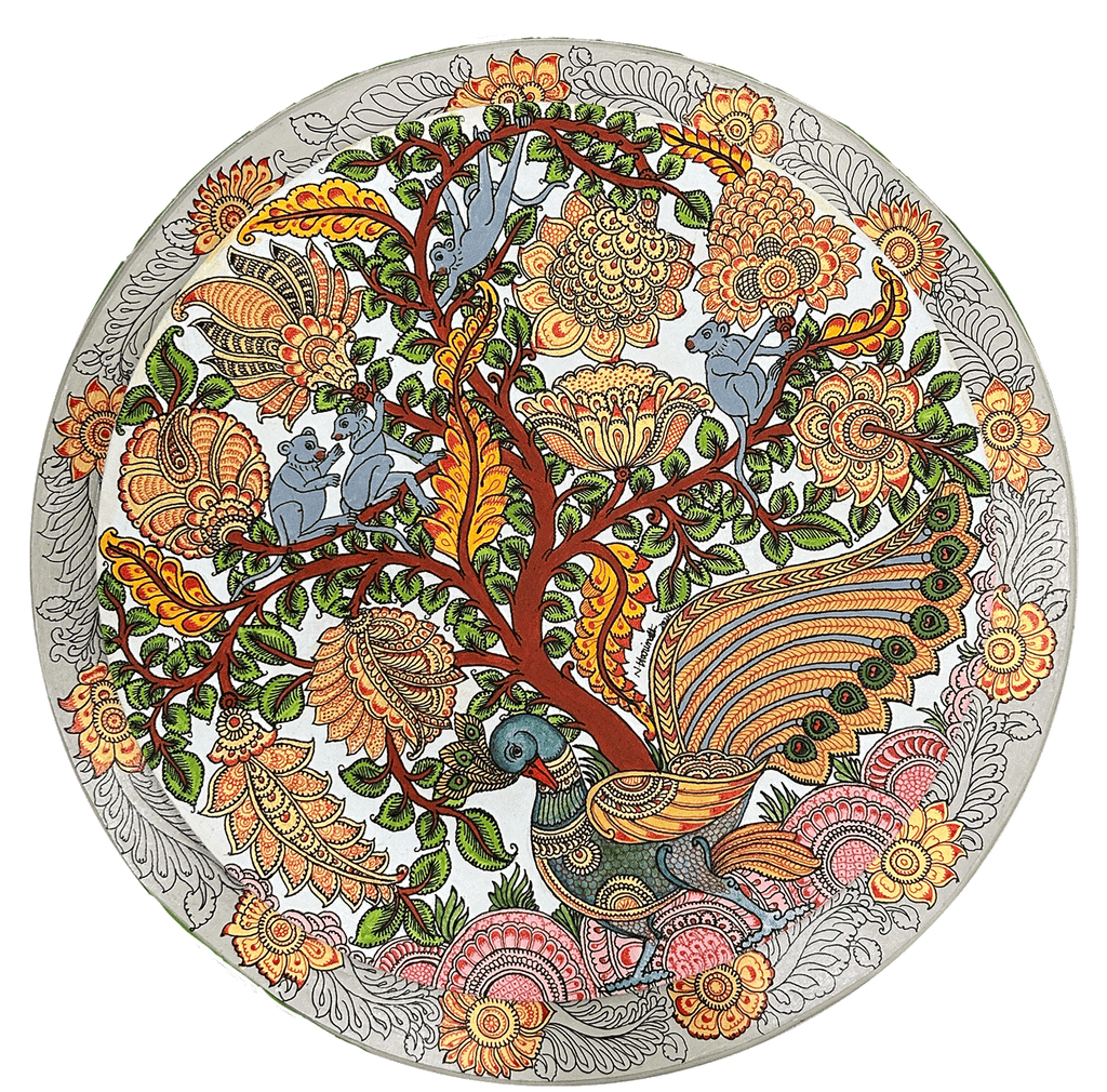 Buy Tree of life Kalamkari painting by Harinath.N