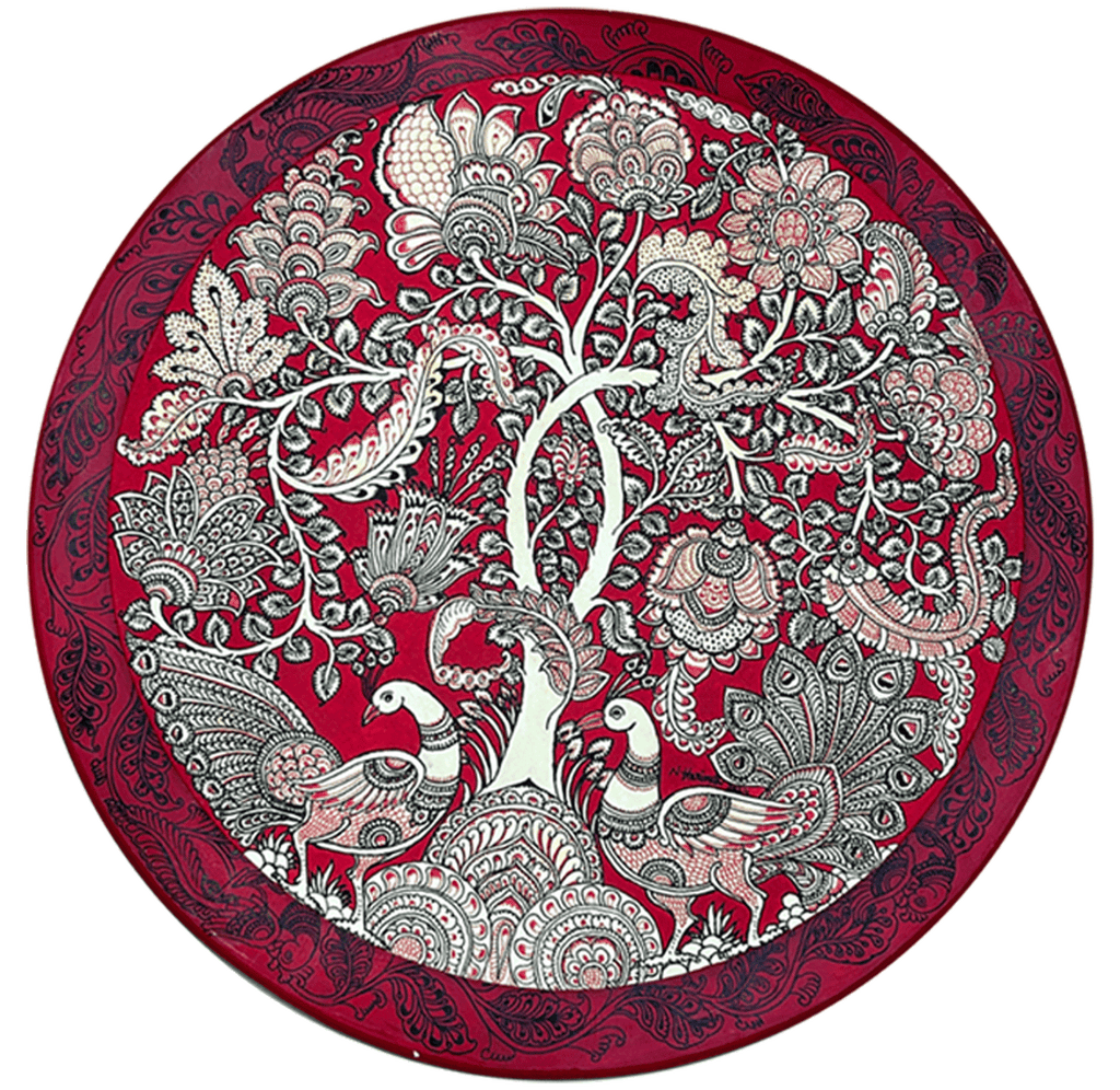 Buy Tree of life Kalamkari painting by Harinath.N