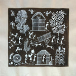 Buy Tribal Life, Warli Art by Dilip Bahotha