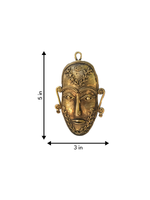 Tribal Mask in Dhokra artwork for sale