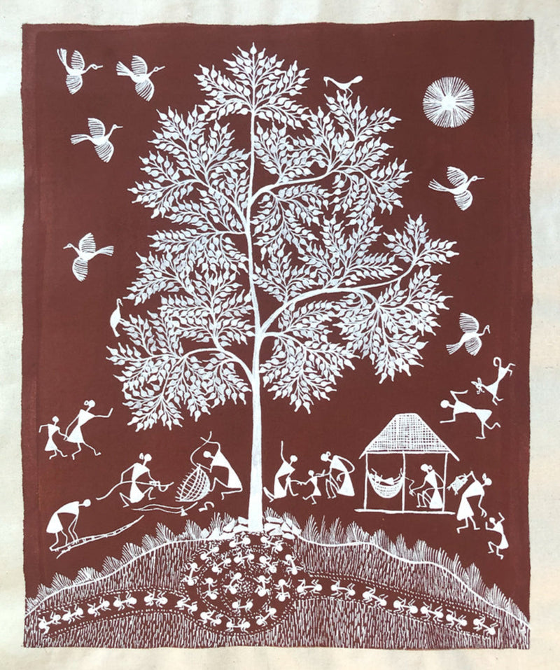 Tribal Warli Community | Traditional Artwork | Warli Indian Paintings