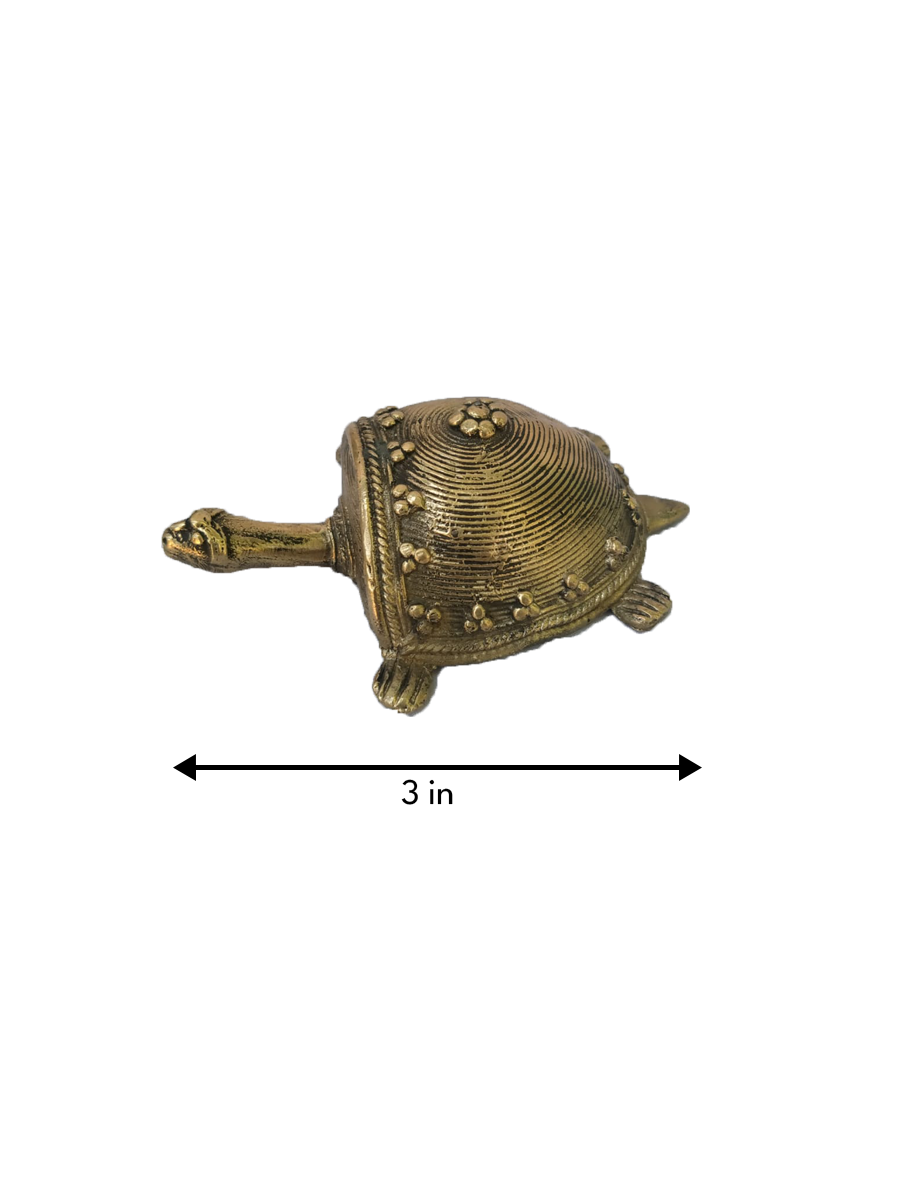 Turtle In Dhokra artwork for sale