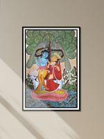 Uttam Chitrakar's Radiant Reverie: Kalighat's Embrace