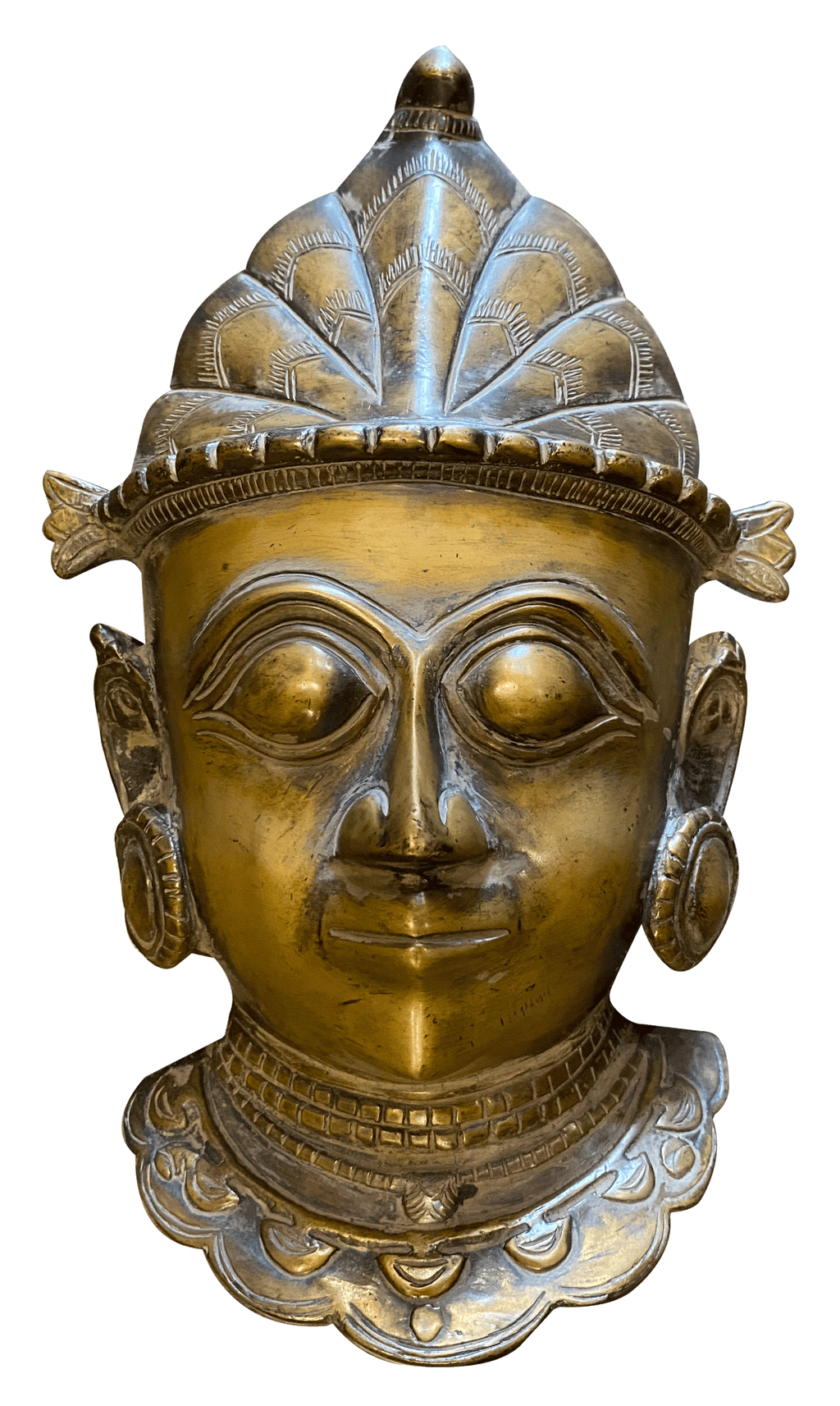 Shop Gauri in Vintage Style Brass Mask