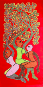 Buy Van Deviyan (Goddesses of Forest) in Gond by Venkat Shyam