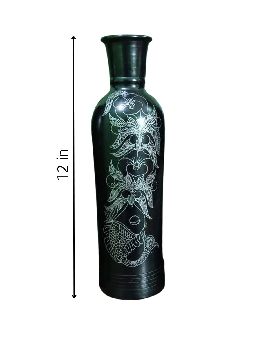 Vase in Black Pottery artwork for sale