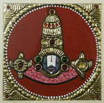 Venkateshvara, Tanjore Art by Sanjay Tandekar