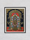 Venkateshvara, Tanjore Painting by Sanjay Tandekar