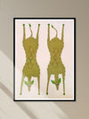 Shop Verdant Deers in Harmony Bhil Painting by Geeta Bariya