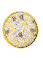 Order Online Yellow Floral Blue Pottery