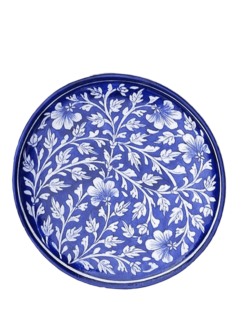 Shop for Blue Pottery Plates / artwork from jaipur,rajasthan