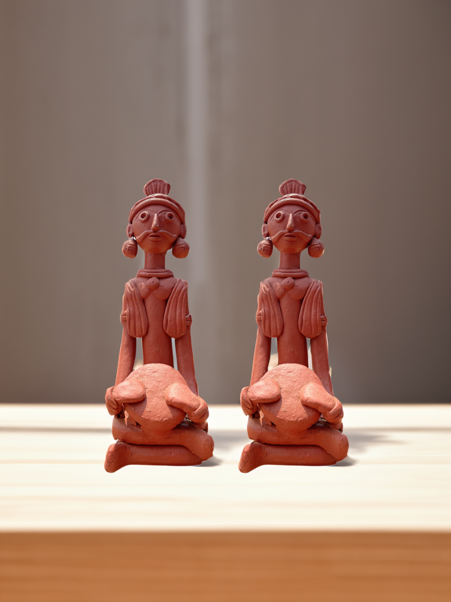 Shop Village Herald in Terracotta by Ranjan Das