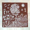 Village Life, Warli Art by Dilip Bahotha