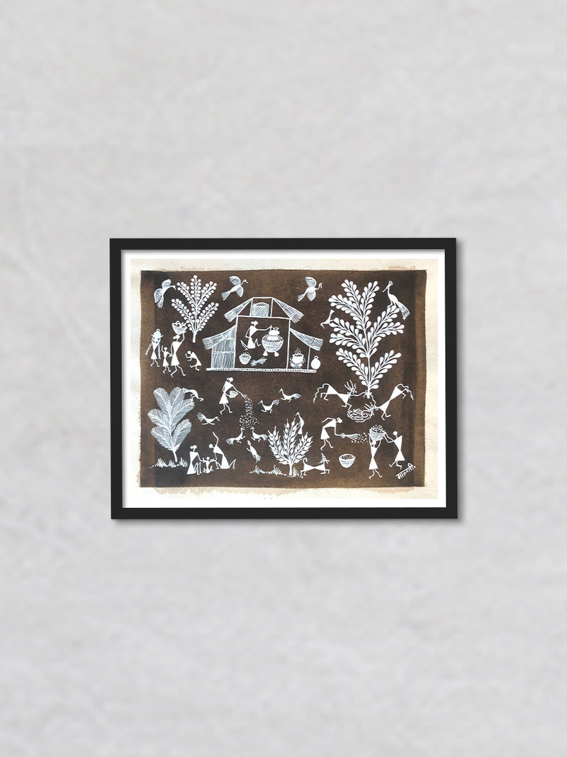 Warli Way of Life, Warli Art by Dilip Bahotha