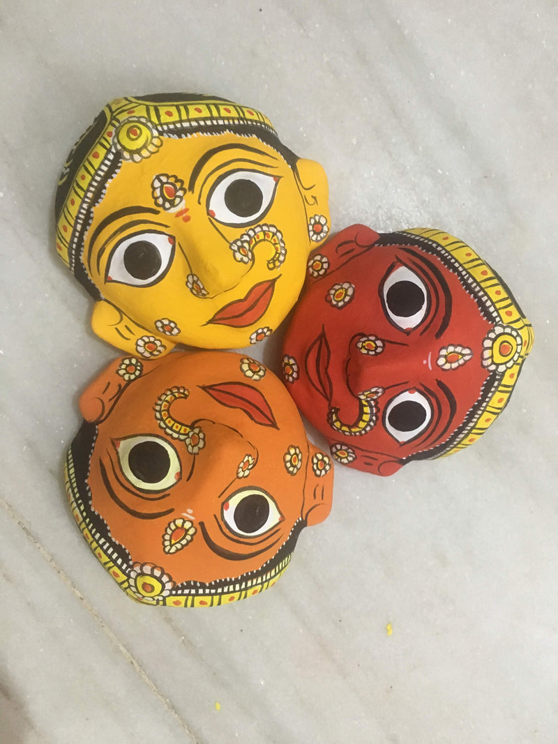 Paint a Mask in Cheriyal Art by Sai Kiran, MeMeraki x Museum of Goa x KULA